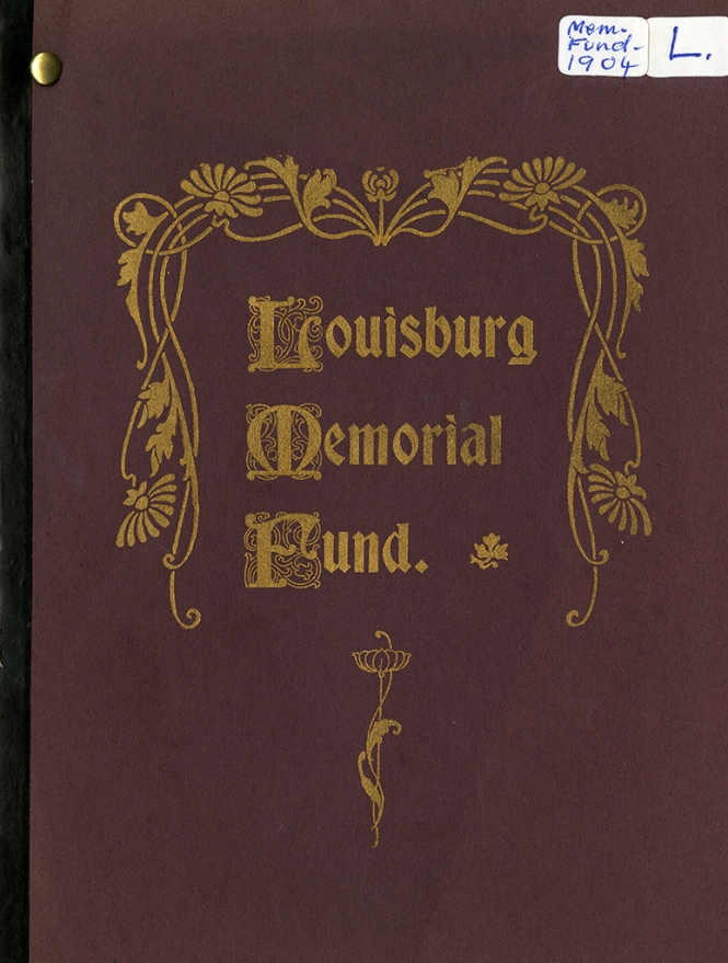 Louisbourg Memorial Fund
